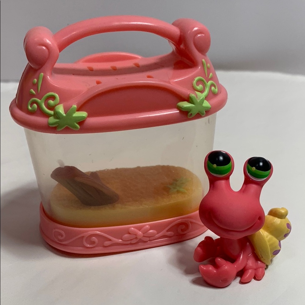 Littlest Pet Shop Portable Pets Hermit Crab w/Terrarium 2004